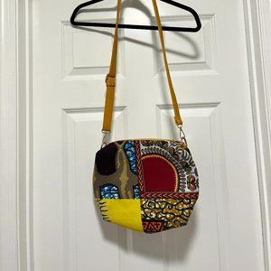 African Print Cross Body Bag